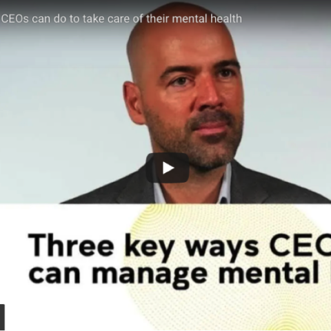 How did COVID really impact the mental health of CEOs? (part 2)